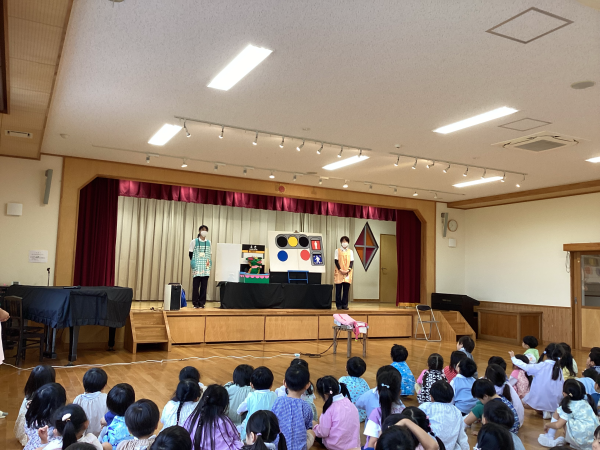 交通安全教室を行いました